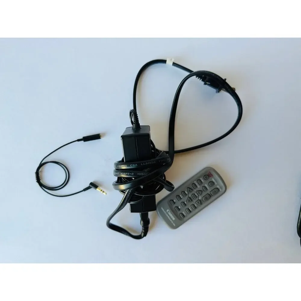 Canon VIXIA HF10 HD Camcorder Bundle Joby Tripod Remote Tested Works